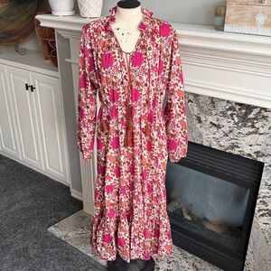 Mille Floral Cotton Dress